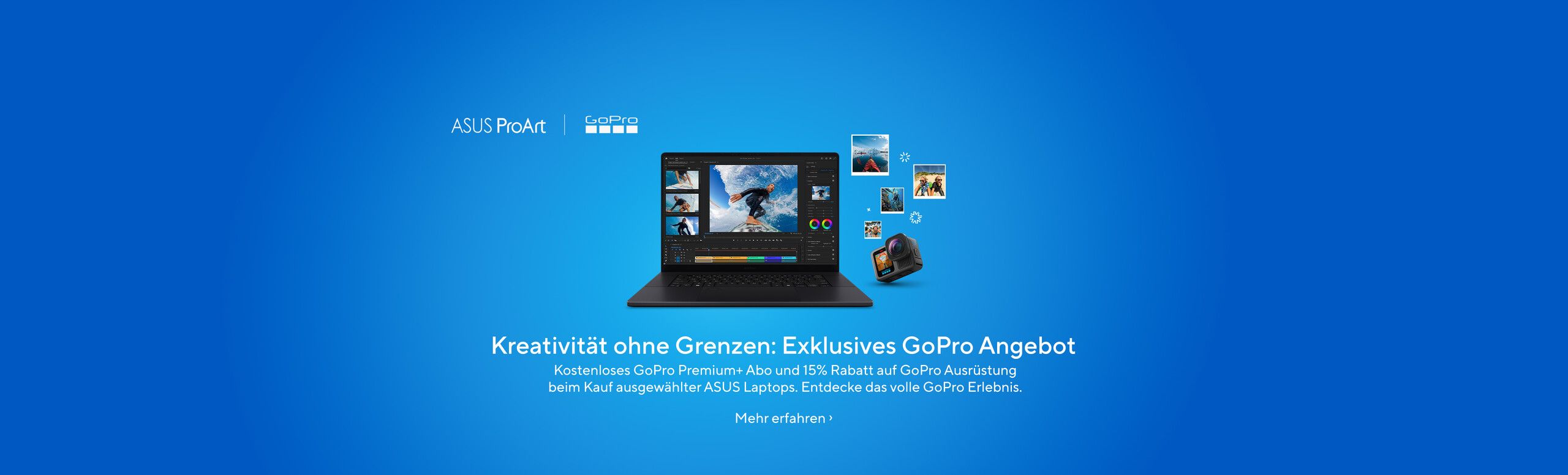 ASUS ProArt X GoPro Promo